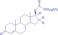 Testosterone-16,16,17-d3 Decanoate